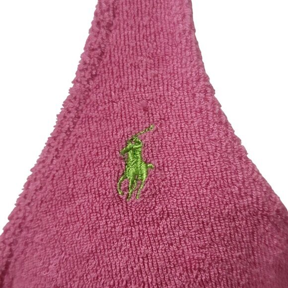 Ralph Lauren Terry Cloth Halter Dress Cover up Pink L - Picture 4 of 8